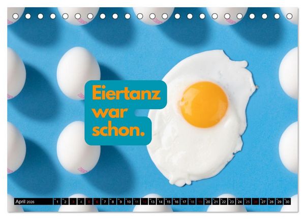Produktbild: Komm Kaffeesatz lesen! (Tischkalender 2026 DIN A5 quer), CALVENDO Monatskalender