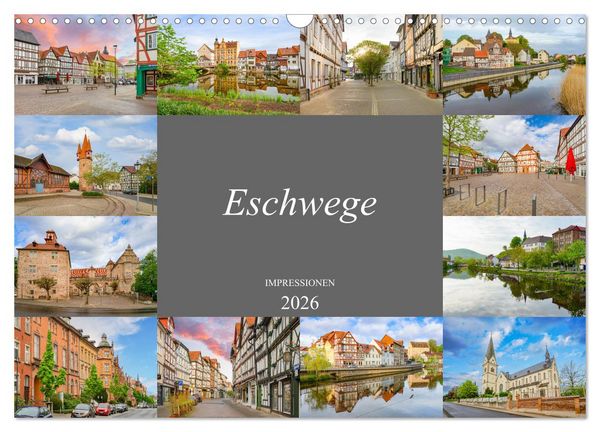 Produktbild: Eschwege Impressionen (Wandkalender 2026 DIN A3 quer), CALVENDO Monatskalender