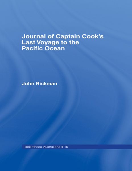 Produktbild: Journal of Captain Cook's Last Voyage