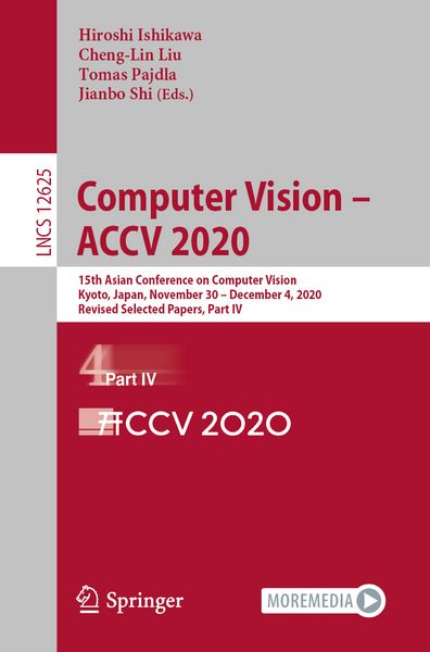 Produktbild: Computer Vision &ndash; ACCV 2020