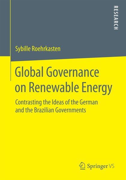 Produktbild: Global Governance on Renewable Energy