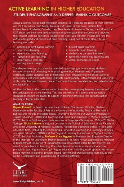Produktbild: Active Learning in Higher Education