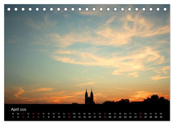Produktbild: Wolken (Tischkalender 2026 DIN A5 quer), CALVENDO Monatskalender