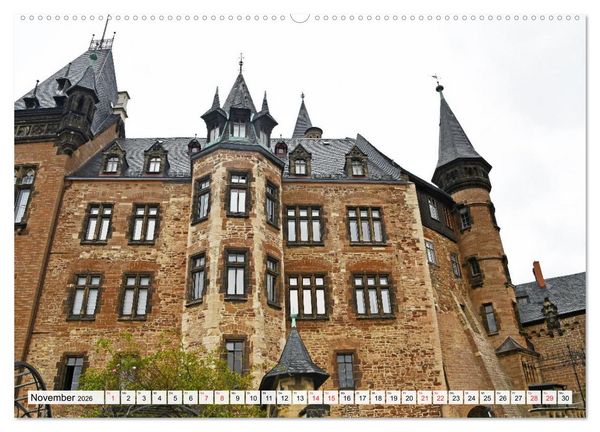 Produktbild: Wernigerode, die wundersch&ouml;ne Stadt im Harz (Wandkalender 2026 DIN A2 quer), CALVENDO Monatskalender