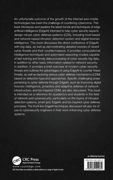 Produktbild: Big Data and Edge Intelligence for Enhanced Cyber Defense