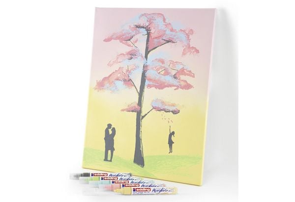 Produktbild: Edding Acrylmarker Acrylic 5100 Mittel 5er Set