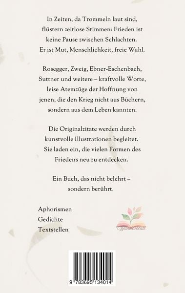 Produktbild: Friedensworte klassischer &ouml;sterreichischer Schriftsteller