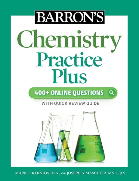 Produktbild: Barron's Chemistry Practice Plus: 400+ Online Questions and Quick Study Review