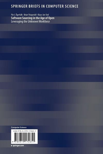 Produktbild: Software Sourcing in the Age of Open