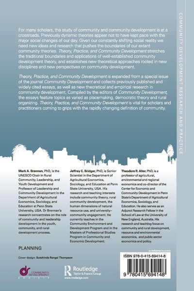 Produktbild: Theory, Practice, and Community Development