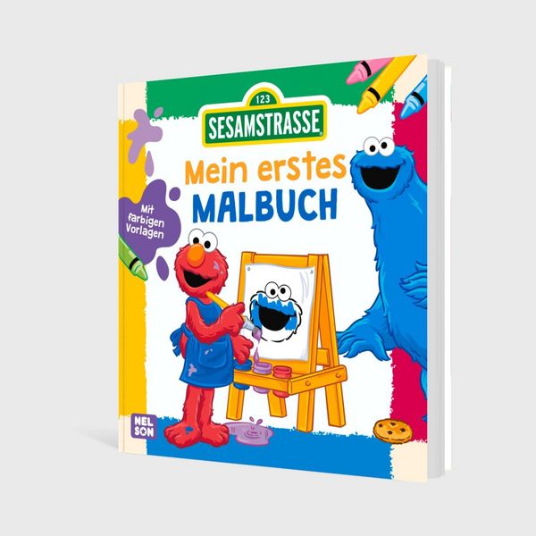 Produktbild: Sesamstra&szlig;e: Mein erstes Malbuch
