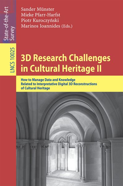 Produktbild: 3D Research Challenges in Cultural Heritage II