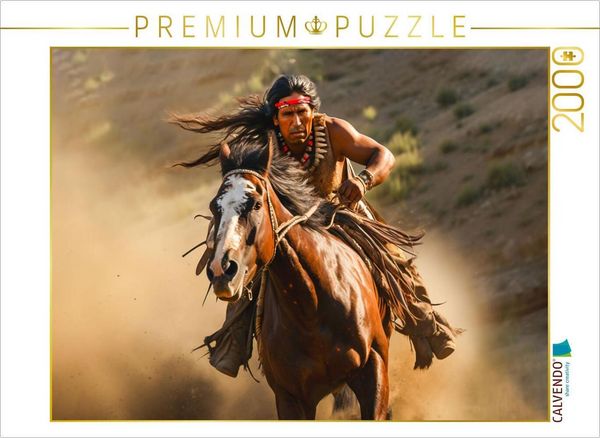 Produktbild: CALVENDO Puzzle Ein Motiv aus dem Kalender Abenteuer im Wilden Westen | 2000 Teile Lege-Gr&ouml;&szlig;e 90x67cm Foto-Puzzle f&uuml;r gl&uuml;ckliche Stunden