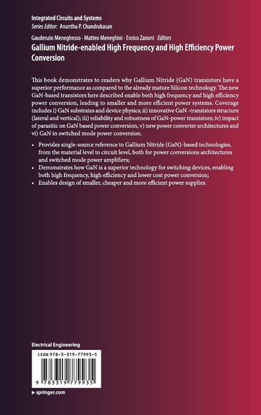 Produktbild: Gallium Nitride-enabled High Frequency and High Efficiency Power Conversion