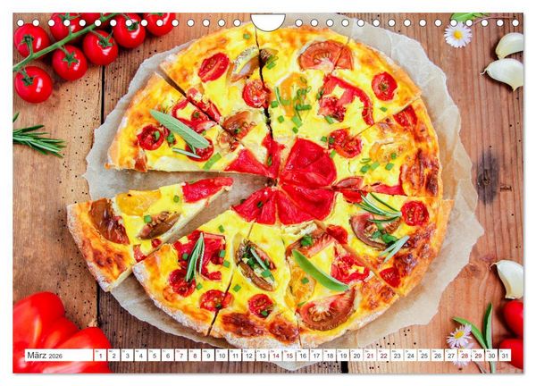 Produktbild: Alte Historische Tomaten (Wandkalender 2026 DIN A4 quer), CALVENDO Monatskalender