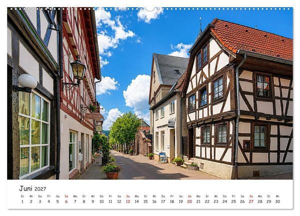 Produktbild: Hofheim Idylle am Tauns (Wandkalender 2027 DIN A2 quer), CALVENDO Monatskalender