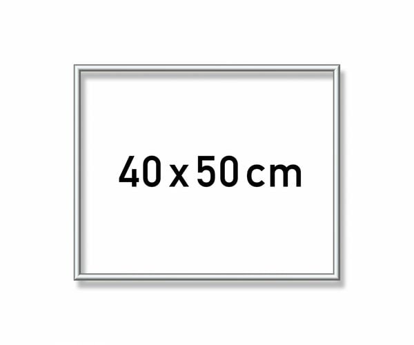Produktbild: Schipper Malen nach Zahlen - Alurahmen Silber 40 x 50 cm