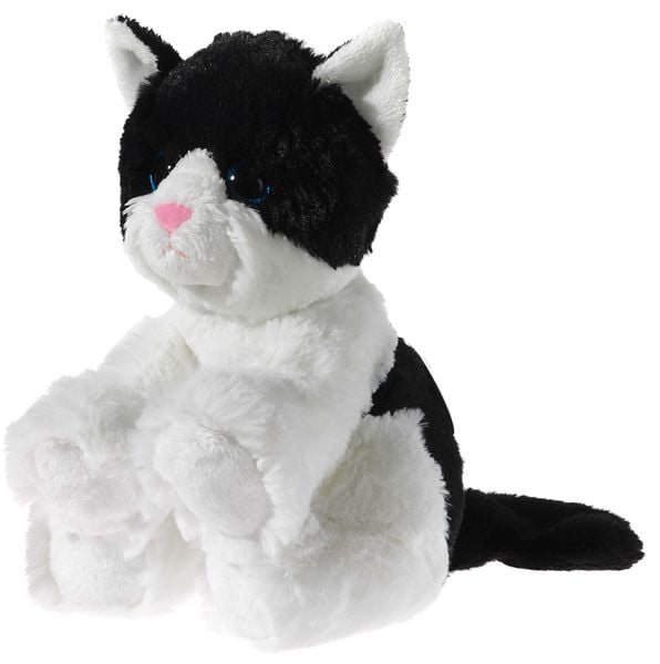 Produktbild: Heunec - Friends4ever - Glitter Kitty Babykatze, schwarz-wei&szlig;, 24cm
