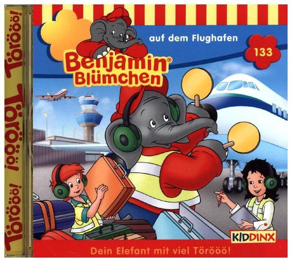 Benjamin Blümchen 133: Auf dem Flughafen/CD