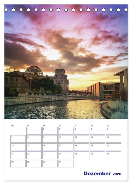 Produktbild: BERLIN geht immer (Tischkalender 2026 DIN A5 hoch), CALVENDO Monatskalender