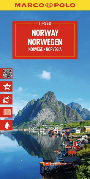 Produktbild: MARCO POLO Reisekarte Norwegen 1:900.000