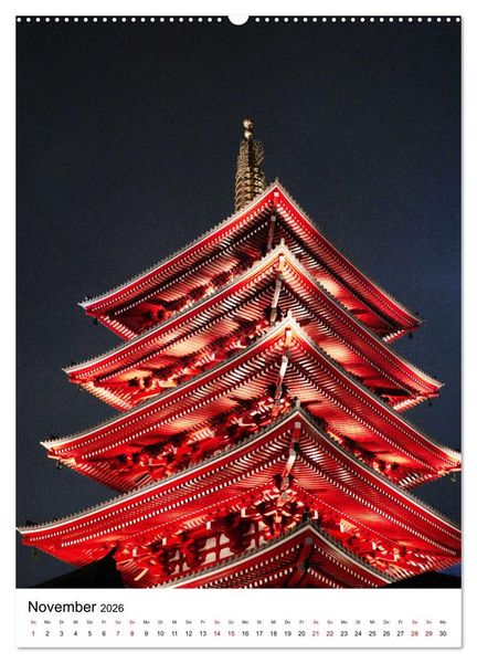 Produktbild: Tokio - Die pulsierende Weltstadt. (hochwertiger Premium Wandkalender 2026 DIN A2 hoch), Kunstdruck in Hochglanz