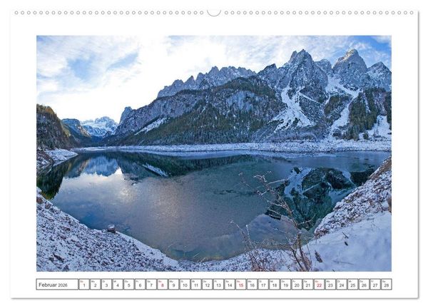 Produktbild: Herzliche Gr&uuml;&szlig;e aus Gosau (Wandkalender 2026 DIN A2 quer), CALVENDO Monatskalender