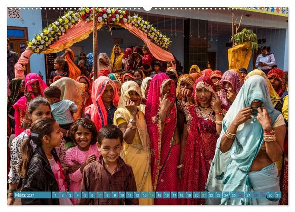 Produktbild: Indien Goldenes Dreieck (Wandkalender 2027 DIN A2 quer), CALVENDO Monatskalender