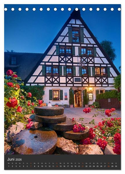 Produktbild: Bayreuth 2026 (Tischkalender 2026 DIN A5 hoch), CALVENDO Monatskalender