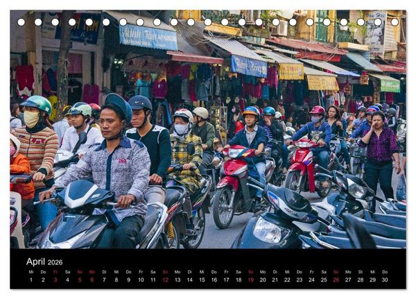 Produktbild: Vietnam (Tischkalender 2026 DIN A5 quer), CALVENDO Monatskalender