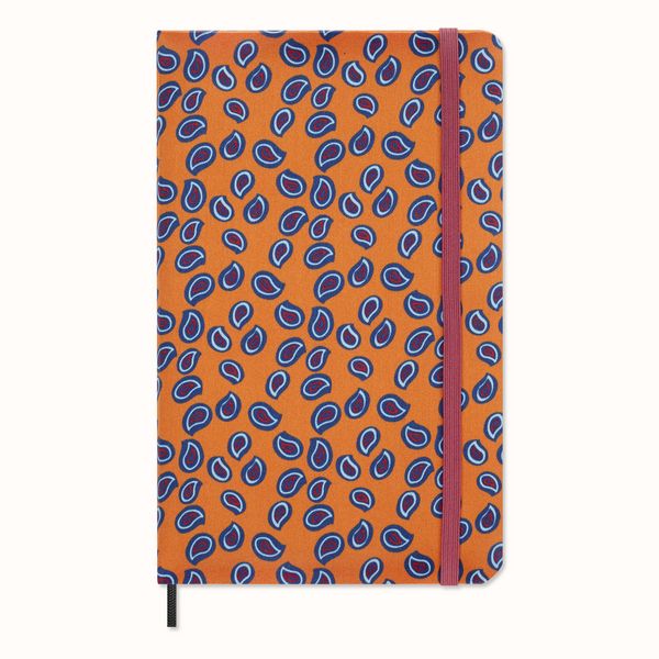 Produktbild: Moleskine Silk Kalender, undatiert, 12 Monate, w&ouml;chentlich, large/A5, fester Einband, orange
