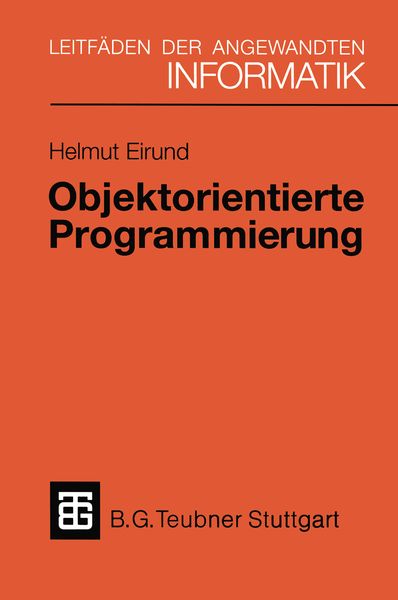 Produktbild: Objektorientierte Programmierung
