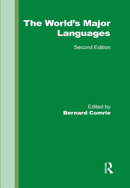 Produktbild: The World's Major Languages