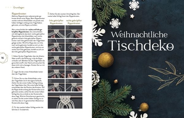 Produktbild: Weihnachtliches Makramee