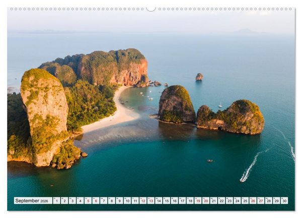 Produktbild: Thailand - Postkarten aus dem Land des L&auml;chelns (Wandkalender 2026 DIN A2 quer), CALVENDO Monatskalender