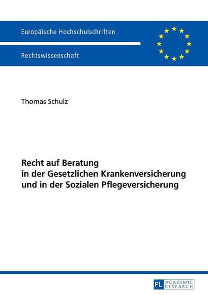 Produktbild: Recht auf Beratung in der Gesetzlichen Krankenversicherung und in der Sozialen Pflegeversicherung