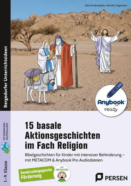 Produktbild: 15 basale Aktionsgeschichten im Fach Religion