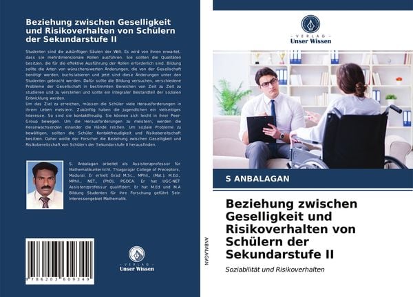 Produktbild: Beziehung zwischen Geselligkeit und Risikoverhalten von Sch&uuml;lern der Sekundarstufe II