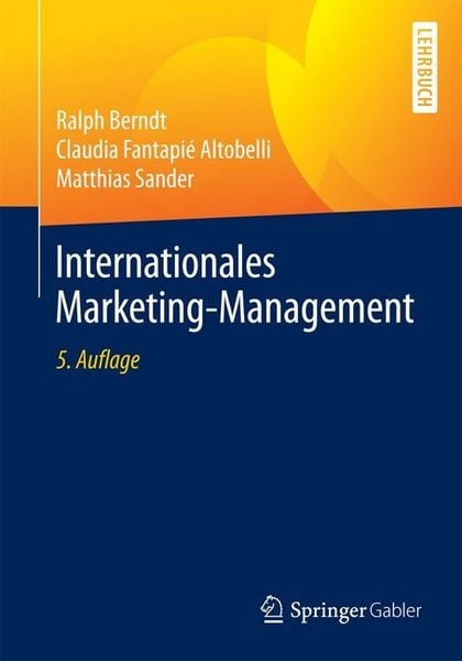 Produktbild: Berndt, R: Internationales Marketing-Management