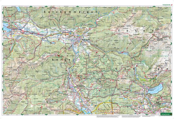 Produktbild: freytag & berndt Wanderkarte WKXL 3020 Bad Ischl, Wolfgangsee - Hintersee - Altausseer See 1:30.000