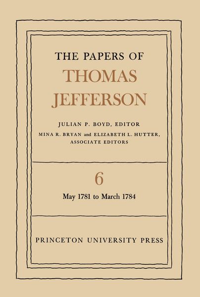Produktbild: The Papers of Thomas Jefferson, Volume 6