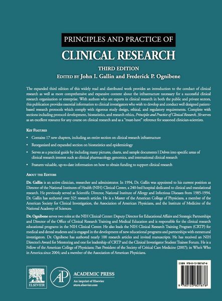 Produktbild: Principles and Practice of Clinical Research