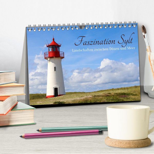 Produktbild: Faszination Sylt (Tischkalender 2026 DIN A5 quer), CALVENDO Monatskalender