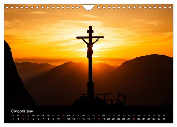 Produktbild: Bergblicke - Karwendel (Wandkalender 2026 DIN A4 quer), CALVENDO Monatskalender