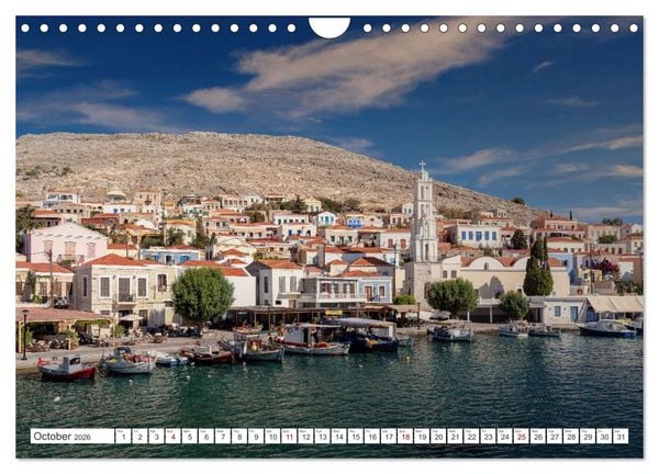 Produktbild: Greece Beyond Summer (Wall Calendar 2026 DIN A4 landscape), CALVENDO 12 Month Wall Calendar