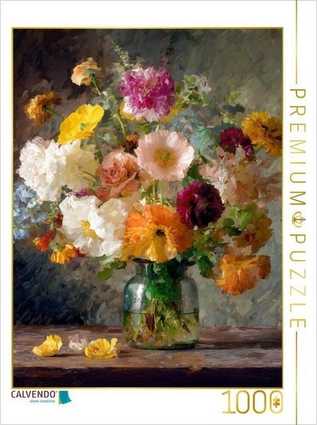 Produktbild: CALVENDO Puzzle Ein Motiv aus dem Kalender Die Sprache der Blumen | 1000 Teile Lege-Gr&ouml;&szlig;e 64x48cm Foto-Puzzle f&uuml;r gl&uuml;ckliche Stunden