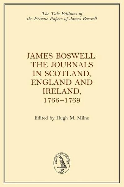 Produktbild: James Boswell, the Journals in Scotland, England and Ireland, 1766-1769