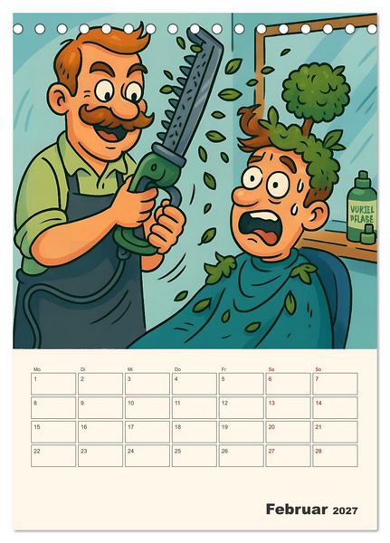 Produktbild: Berufe mal anders &ndash; Ein Jahr voller Job-Klischees (Tischkalender 2027 DIN A5 hoch), CALVENDO Monatskalender