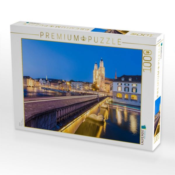 Produktbild: CALVENDO Puzzle Z&uuml;rich | 1000 Teile Lege-Gr&ouml;&szlig;e 64x48cm Foto-Puzzle f&uuml;r gl&uuml;ckliche Stunden