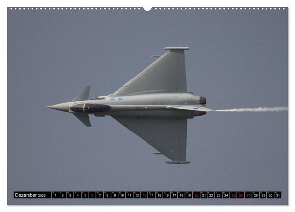 Produktbild: Augenblicke in der Luft: Eurofighter Typhoon (hochwertiger Premium Wandkalender 2026 DIN A2 quer), Kunstdruck in Hochglanz